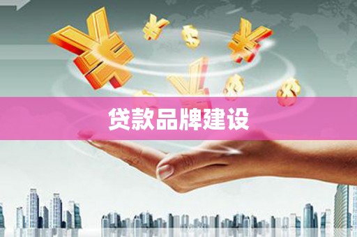 四川贷款品牌建设