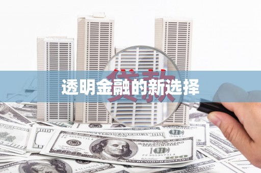 四川透明金融的新选择