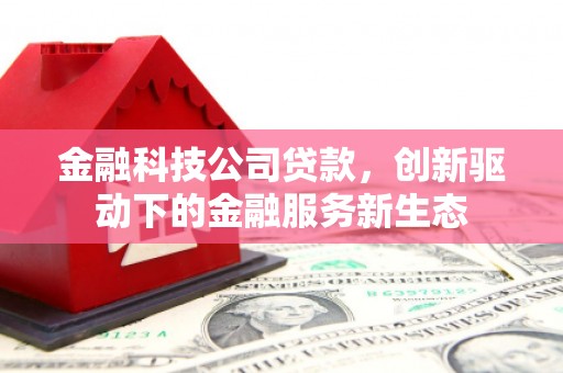 四川金融科技公司贷款，创新驱动下的金融服务新生态