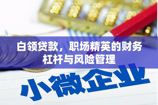 四川白领贷款，职场精英的财务杠杆与风险管理