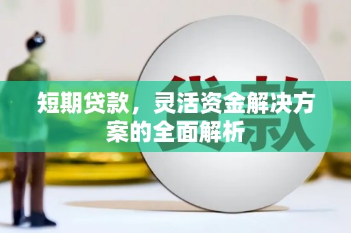 四川短期贷款，灵活资金解决方案的全面解析