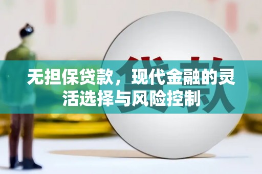 四川无担保贷款，现代金融的灵活选择与风险控制