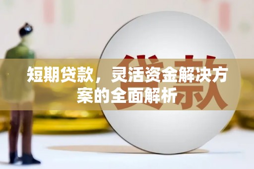 四川短期贷款，灵活资金解决方案的全面解析