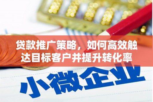 四川贷款推广策略，如何高效触达目标客户并提升转化率