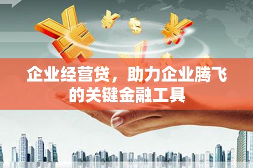 四川企业经营贷，助力企业腾飞的关键金融工具