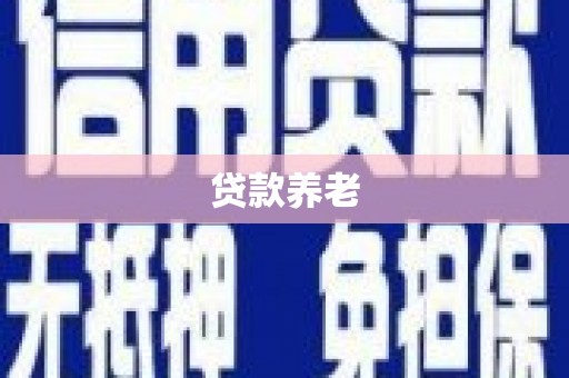 四川贷款养老