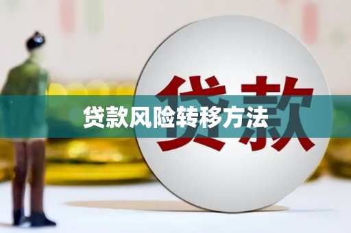 四川贷款风险转移方法