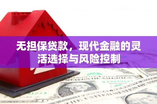 四川无担保贷款，现代金融的灵活选择与风险控制