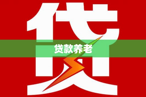 四川贷款养老