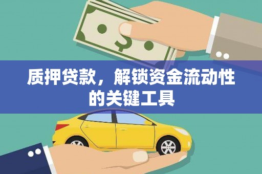 四川质押贷款，解锁资金流动性的关键工具