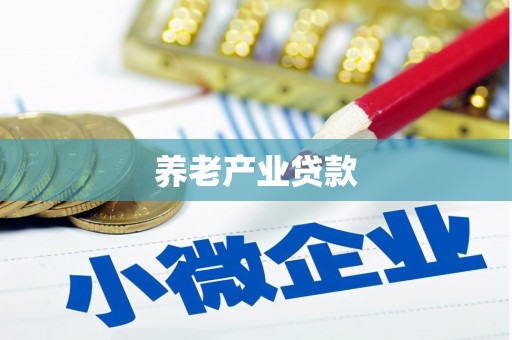 四川养老产业贷款