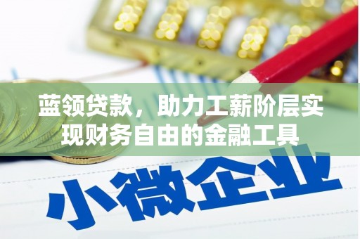 四川蓝领贷款，助力工薪阶层实现财务自由的金融工具