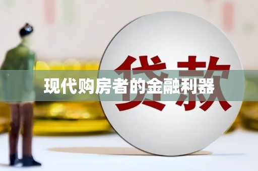 四川现代购房者的金融利器