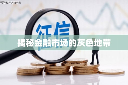 四川揭秘金融市场的灰色地带
