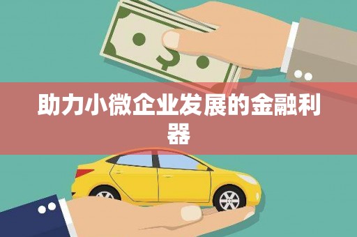 四川助力小微企业发展的金融利器